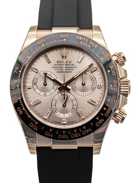 rose gold rolex daytona with diamonds|rolex rose gold daytona chronograph.